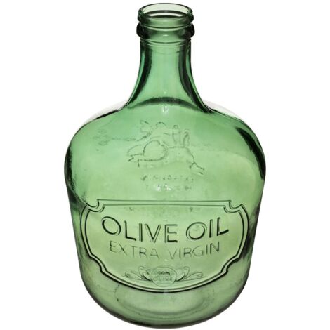  Dame Jeanne Recycled Olive Khaki H 42 - Atmosphera Créateur D'intérieur