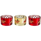  Portacandele Glitter X3 - Feeric Lights & Christmas