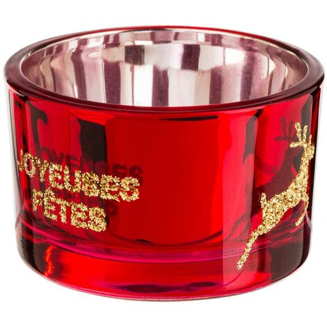  Portacandele Glitter X3 - Feeric Lights & Christmas