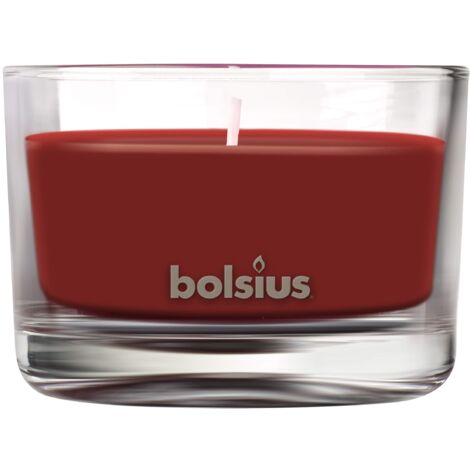  Bolsius True Scents Candela Profumata In Vetro, Cera, Marrone, Medium, 530 Unità