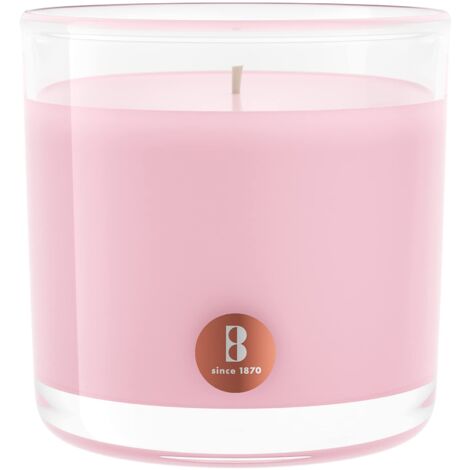  Bolsius True Scents Candela Profumata In Giara - Fragranza Magnolia - Colore Rosa - Grande - Lunga Durata Di 43 Ore - Estratti Naturali - Candela Decorativa - Cera - Senza Fumo - 9.5 X 9.5 Cm