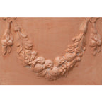  Vaso Cubo Festonato In Terracotta 100% Made In Italy Interamente Lavorata A Mano