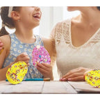  Uova Di Pasqua Da Decorare In Polistirolo Decorazioni Pasquali Con Brillantini