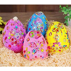  Uova Di Pasqua Da Decorare In Polistirolo Decorazioni Pasquali Con Brillantini