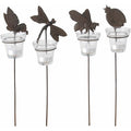 ESSCHERT DESIGN Portacandele Da Giardino Su Punte (Set Di 4)