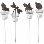 ESSCHERT DESIGN Portacandele Da Giardino Su Punte (Set Di 4)