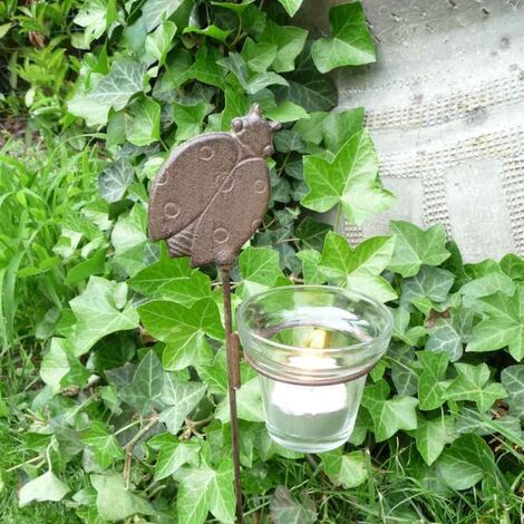 ESSCHERT DESIGN Portacandele Da Giardino Su Punte (Set Di 4)
