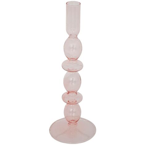  Candeliere, Vetro, H25,7 Cm - Atmosphera Créateur D'intérieur