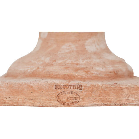  Pigna Invecchiata, In Terracotta Toscana 100% Made In Italy Interamente Lavorata A Mano