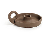  Kave Home - Portacandele Zarela Piccolo In Metallo Marrone