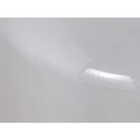  Vaso Grande D. 19 X H. 50 Cm In Metallo Smaltato Grigio E Dorato - GORIAT