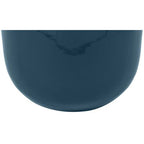  Vaso D. 29 X H. 36 Cm In Metallo Smaltato Finitura In Ottone Nero - KLAUDIA
