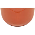  Vaso D. 29 X H. 36 Cm In Metallo Smaltato Finitura In Ottone Terracotta - KLAUDIA