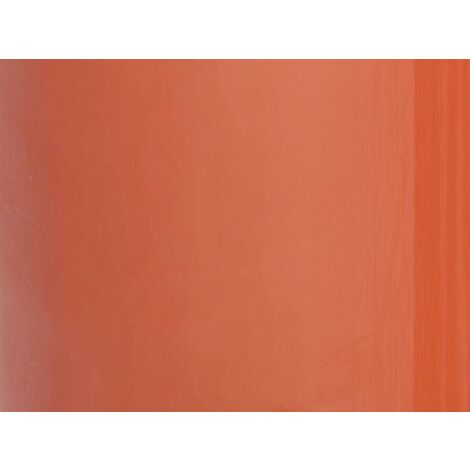  Vaso D. 29 X H. 36 Cm In Metallo Smaltato Finitura In Ottone Terracotta - KLAUDIA