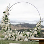 Arco Porta Decorativo Per Matrimonio Rotondo Dia.2m Bianco