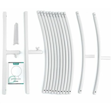  Arco Porta Decorativo Per Matrimonio Rotondo Dia.2m Bianco