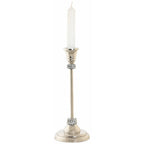  Candelabro DKD Home Decor Argentato Alluminio Acrilico 10 X 10 X 25 Cm Cromato