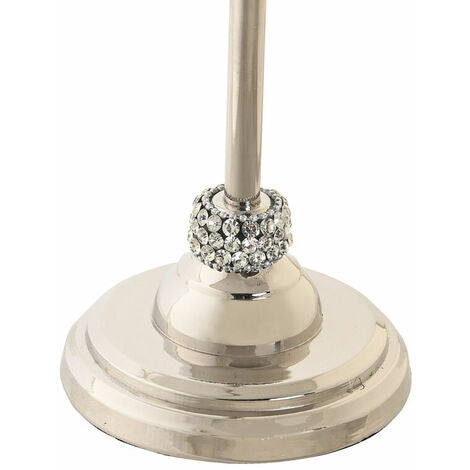  Candelabro DKD Home Decor Argentato Alluminio Acrilico 10 X 10 X 25 Cm Cromato