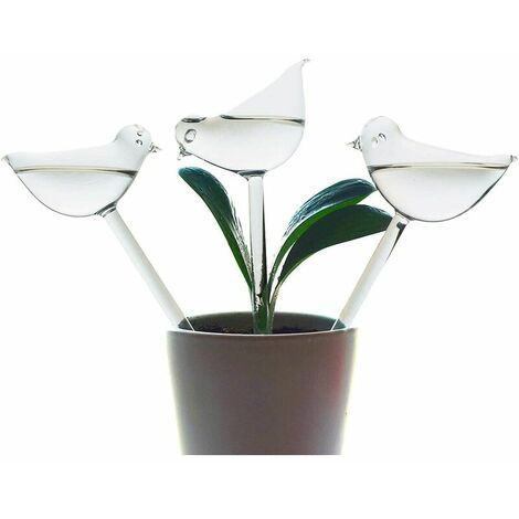  Sfere Di Irrigazione In PVC Con Punte Autoirriganti A Forma Di Uccello Per Piante Da Interno Ed Esterno